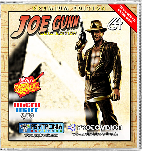 Joe Gunn - Gold Edition [Premium C64 Disk Edition]