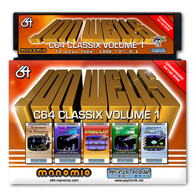 Jon Wells C64 Classix Vol.1 *NEW RELEASE* [Budget C64 Disk]