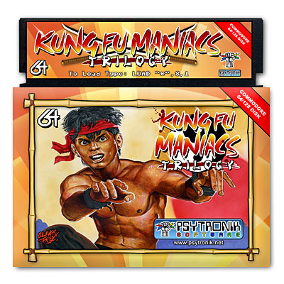 1,000 Kung-Fu Maniacs [Budget C64 Disk Edition]