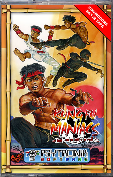 1,000 Kung-Fu Maniacs [C64 Tape]
