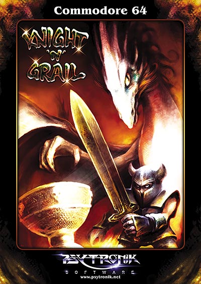 Knight 'n' Grail (A3 Hypergloss Poster)