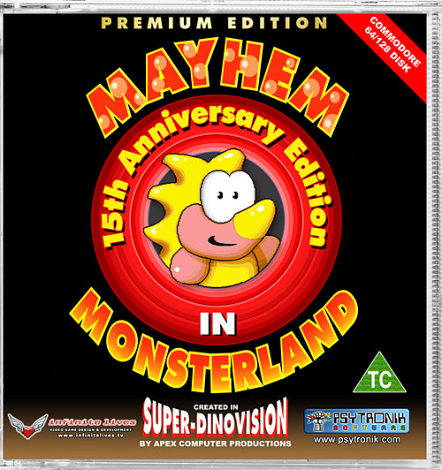 Mayhem In Monsterland (Premium Edition) [C64 Disk]