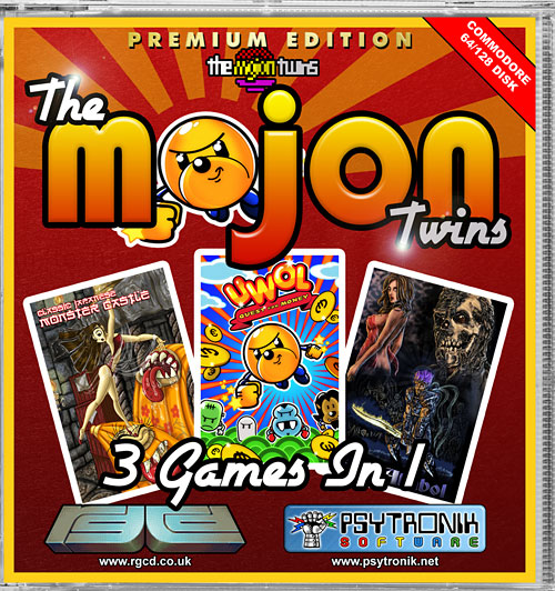 The Mojon Twins - 3 Games In 1 [Premium C64 Disk]