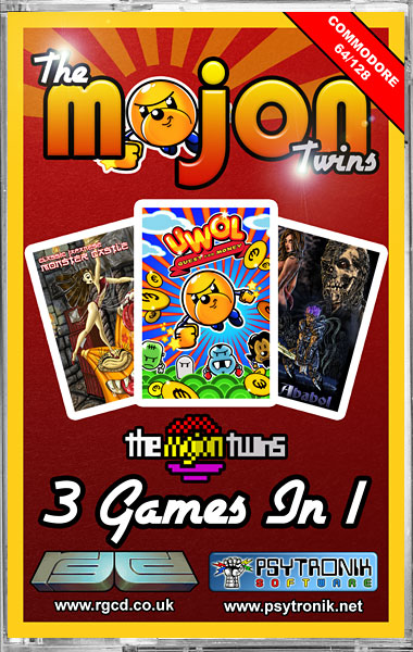 The Mojon Twins - 3 Games In 1 [C64 Tape]