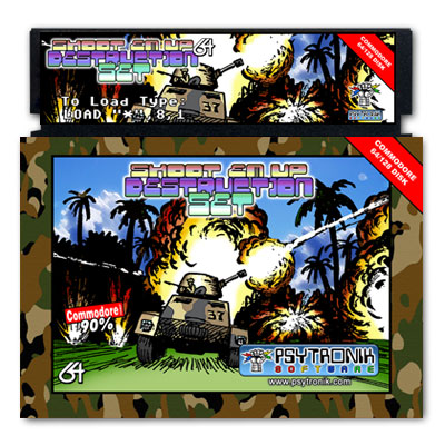 Shoot 'Em Up Destruction Set [Budget C64 Disk Edition]