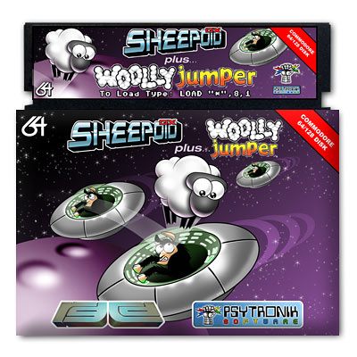 Sheepoid DX + Woolly Jumper [Budget C64 Disk]