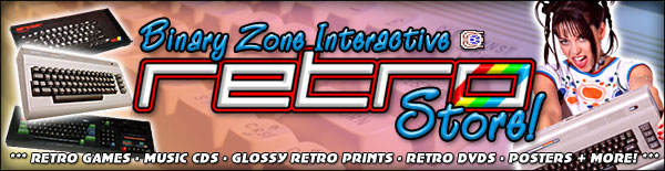The New Binary Zone RetroStore is NOW ONLINE!