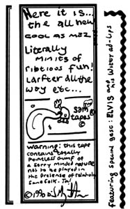 Some more blurb from the Cool As Mez tape inlay