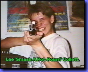 Look out!  He's got a shooter!