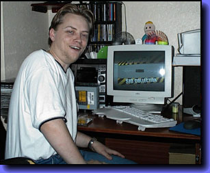 Mat 'I am the walrus' Recardo not only supplies all the CGI for the second Chortles movie but he also STARS in it too!