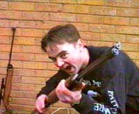 Here's Mez with his NEW GUN!