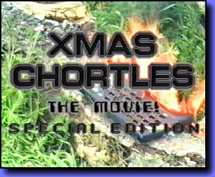 The opening sequence from the Xmas Chortles movie featuring a Speccy in flames!