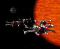 CGI X-Wings (piloted by the Chortles team!!)